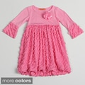 Funkyberry Girls Ruffled Mini Dress