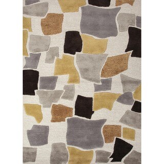 Hand-tufted Wool/ Silk Rug (8' x 11')