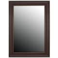 28x38 Copper Embossed Bronze Mirror