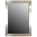Brightly Polished Silver 36x18-inch Mirror