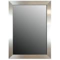 Brightly Polished Silver 46x36-inch Mirror