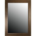 Scottish Plaid Copper Bronze 24 x 60 Mirror