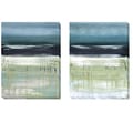 Heather McAlpine 'Sea and Sky I and II' 2-piece Canvas Art Set
