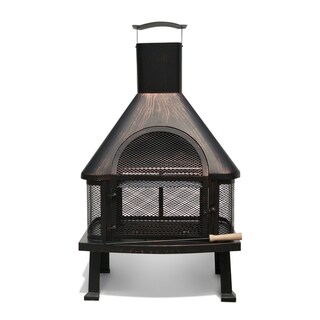 Special Prices Brushed Bronze FP003 Outdoor Fire Pit