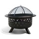 Corvus Monterey 31-inch Bronze Rubbed Steel Outdoor Fire Pit
