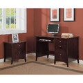 Altra Astute Single Pedestal Desk and File Cabinet Set