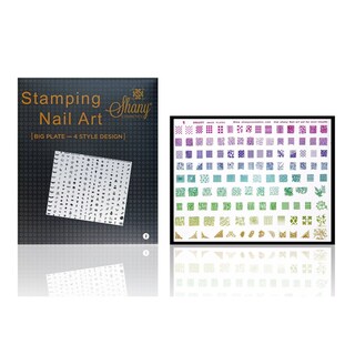 Shany Cosmetics New XXL Image Plate 240 Designs Fun Shapes Set # A