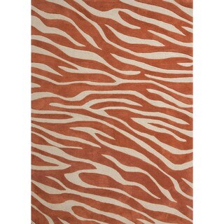 Modern Animal Print Tufted Rug (5' x 7'6)