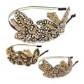 Kate Marie Glass Bead Butterfly Embellished Headband