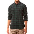191 Unlimited Men's Green Plaid Woven Shirt