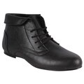 SPICY by Beston Women's 'F703-SF' Black Oxford Ankle Boots