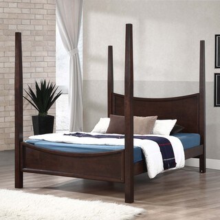 Tantalo Wenge Queen Poster Bed