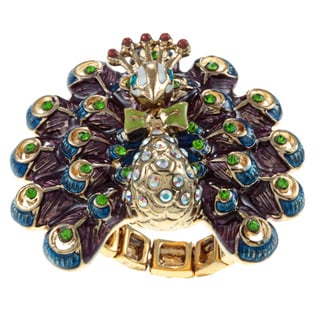 Betsey Johnson Peacock Fashion Ring