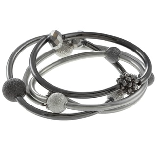 Kenneth Cole Beaded Bangles (Set of 4)