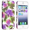 BasAcc Flower Rear Style 45 Rubber Coated Case for Apple iPhone 5