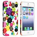 BasAcc Flower Rear Style 47 Rubber Coated Case for Apple iPhone 5