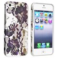 BasAcc Flower Rear Style 46 Rubber Coated Case for Apple iPhone 5