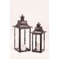 Empire Black Zinc Lantern