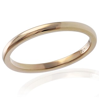 Daxx Rose Goldplated Tungsten Thin Band (2 mm)