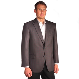 Jean Paul Germain Men's Window Pane Sport Coat