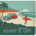 Anderson Design Group 'Surf's Up Square' Stretched Canvas Art