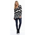 Elan Women's Aztec Hooded Cardigan