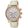 Akribos XXIV Women's Multifunction Dazzling Strap Watch