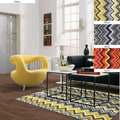 Ziggy Chevron Area Rugs