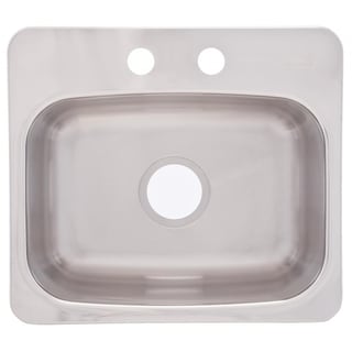 Dual Mount 8-inch Deep Stainless Steel Bar Sink