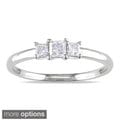 Miadora 14k Gold 1/3ct TDW Diamond 3-stone Ring (G-H, I1-I2)