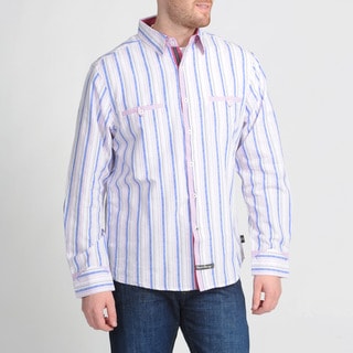 English Laundry by Christopher Wicks Men's 'The Salford' Pink Button-down Shirt
