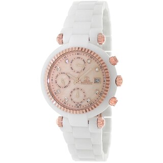 Swiss Precimax Women's White Ceramic Avant Watch