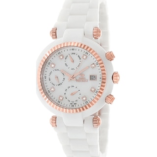 Swiss Precimax Women's White Ceramic Avant Watch