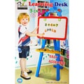 Home Innovations 3-in-1 Learning Desk with Chalkboard, Magnetic Board and Letter Pieces