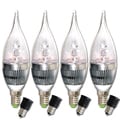 Infinity LED Dimmable Cool White Candelabra Bulbs (Pack of 4)