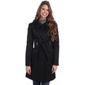 Via Spiga Women"s Funnel Neck Rain Trenchcoat