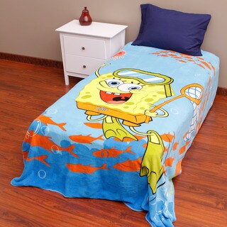 Spongebob 'Swimming Around' Blanket