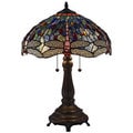 Tiffany Style Dragonfly Table Lamp