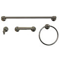 GlideRite Four-piece Bathroom Accessory Kit