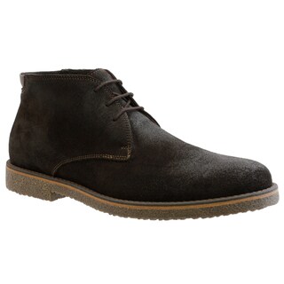 GBX Men's Dark Brown Suede Ankle Boots