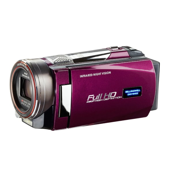 Bell + Howell Rogue DNV16HDZ-M Full 1080p HD Night Vision Digital Video Camcorder