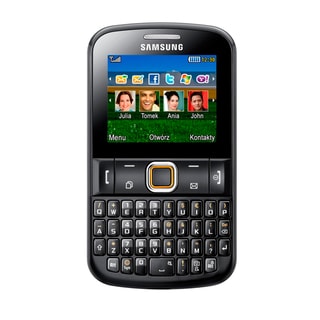 Samsung Ch@t E2220 Chat 220 GSM Unlocked QWERTY Cell Phone - Black