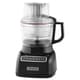 KitchenAid RKFP0922OB Onyx Black 9-Cup Food Processor (Refurbished)