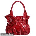 Valencia Embossed Croco Shopper Bag