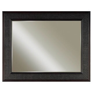 (_ _ ) Water Creation London Collection Espresso Hardwood Bathroom Vanity Mirror