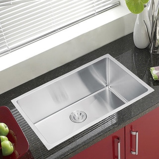 ... Stainless Steel Hand Made Undermount Kitchen Sink with Coved Corners