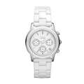 DKNY Women's White Ceramic Chronograph Watch