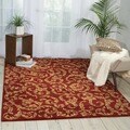 Ashton House Sienna Red Wool Rug