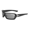 Tifosi Mast Matte Black Sunglasses with Smoke/AC Red/Clear Lens