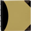 5-Up High Capacity 12"X12" Photo Album 500 Pocket-Black/Beige